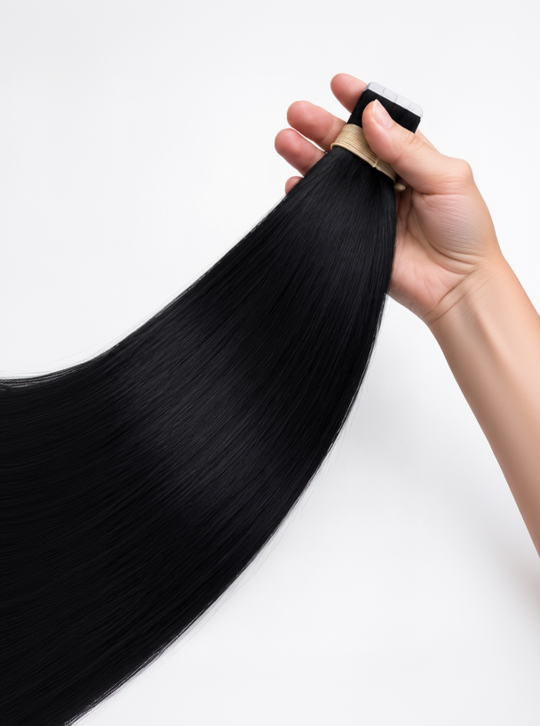 Extensions adhésives 1# - Noir Profond