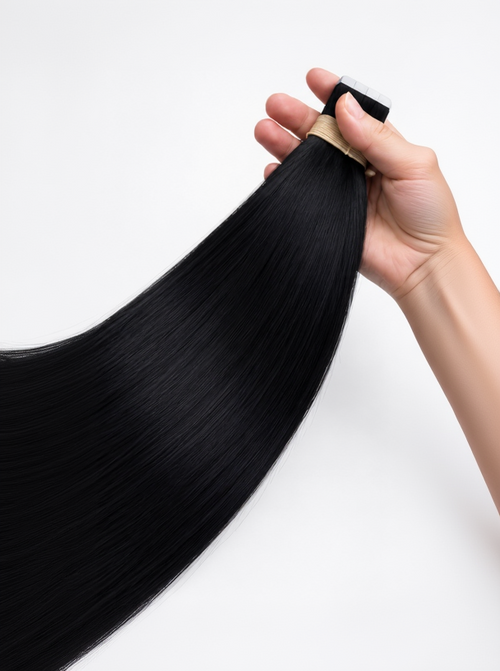 Extensions adhésives 1# - Noir Profond