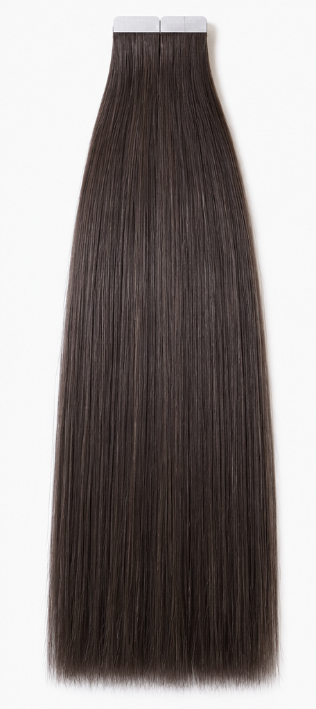 Extensions adhésives 2# - Brun foncé