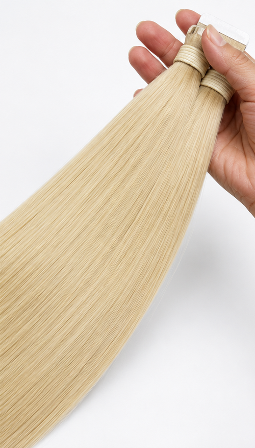 Extensions adhésives 613# - Blond Polaire