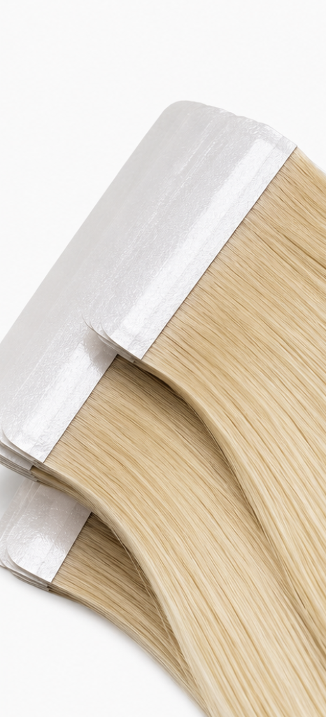 Extensions adhésives 613# - Blond Polaire