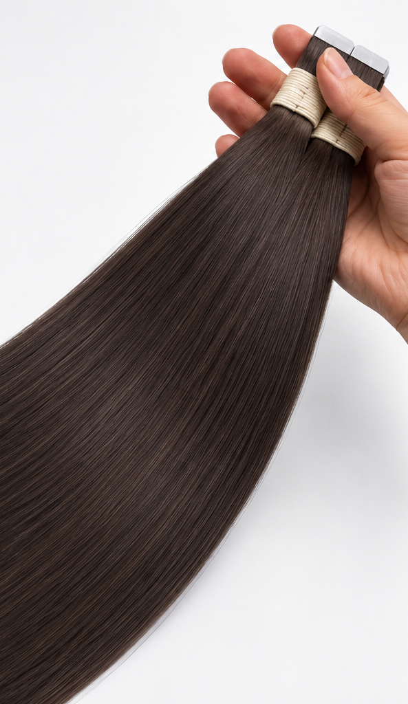 Extensions adhésives 2# - Brun foncé