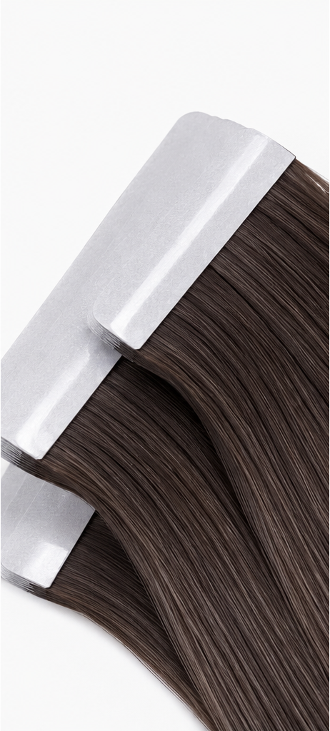 Extensions adhésives 2# - Brun foncé